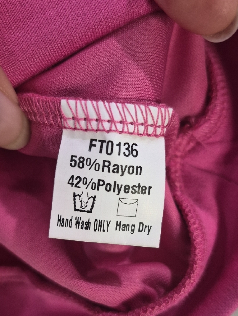 'DIVA' Pink Long-Sleeve Top - Picture 5 of 8
